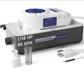 Aquastrong 1/38 HP 85 GPH HVAC Condensate Pump