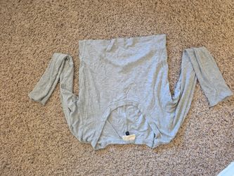 Target Bran Long Sleeve Semi Cropped Long Sleeve