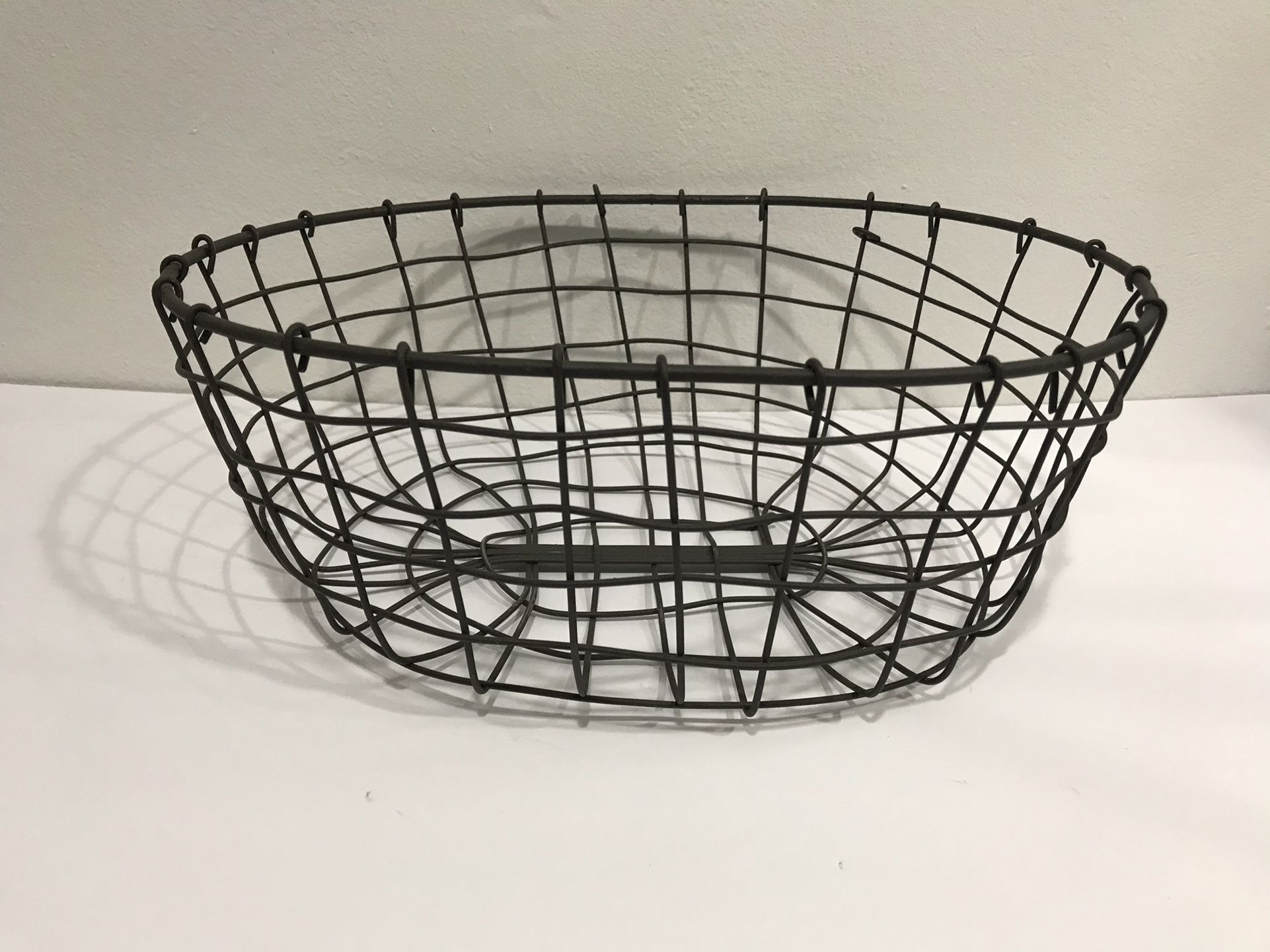 Metal Rustic Baskets Farmhouse Homestead Home Decor 