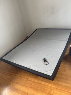 Adjustable Bed Base with Remote