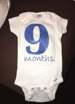 9 month onesie