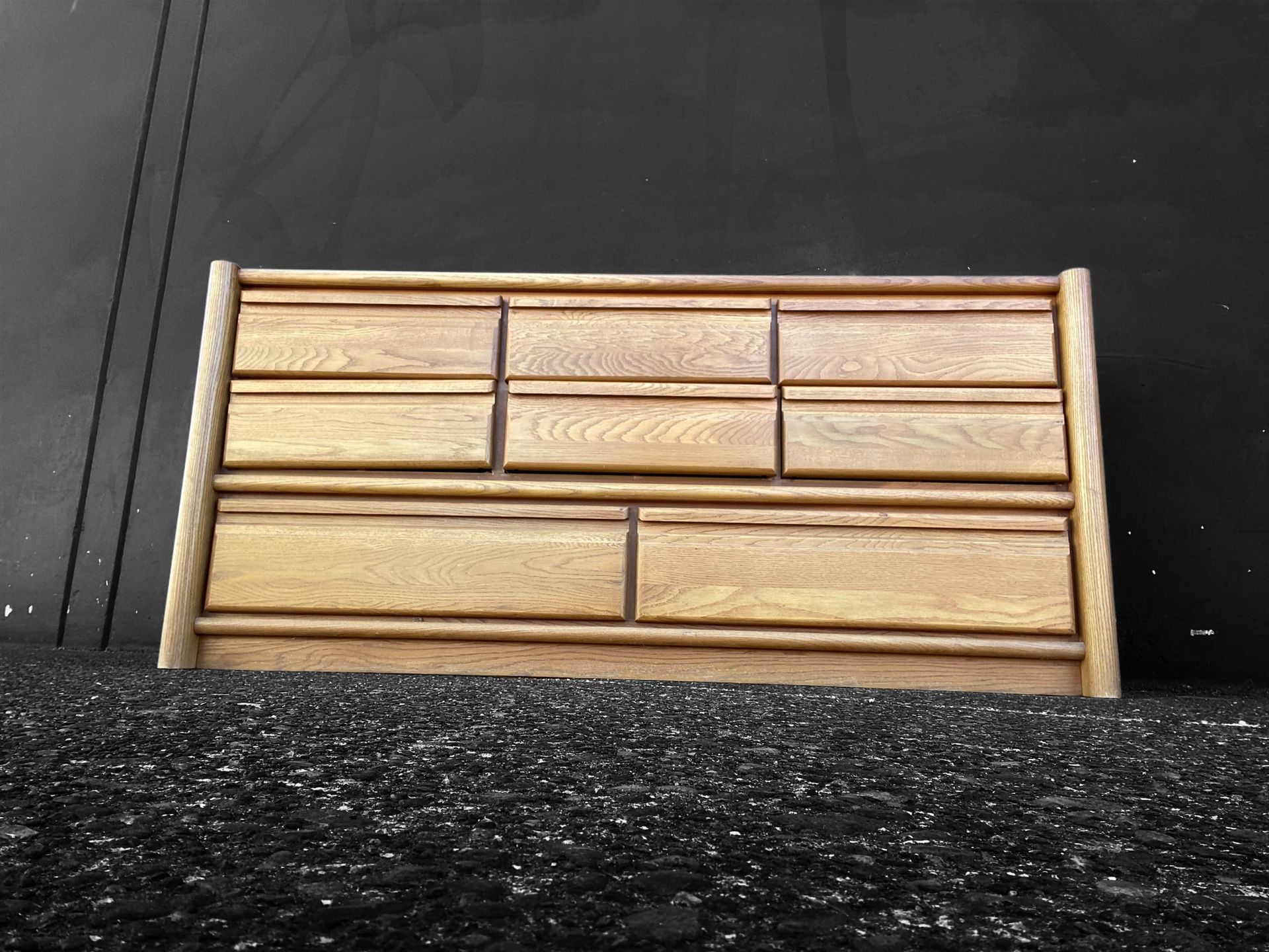 Minimalistic MCM Styled Solid Wood Dresser