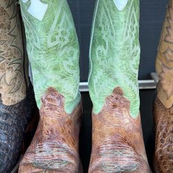 Men’s Anderson Bean Cowboy Boots – Size 12