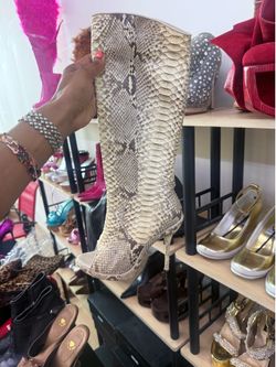 Snake Skin boot