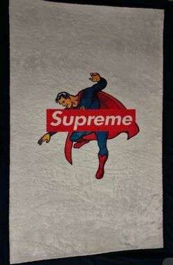 Supreme Superman soft rug