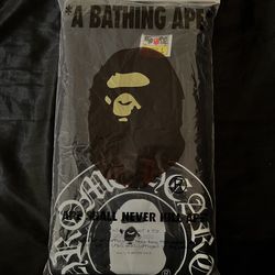 Black Bape Baby Milo X Chrome Hearts Tee