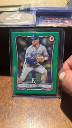 2026 Bowman Baseball Bobby Witt Jr. Green/99