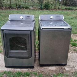 Samsung Washer And Dryer Set 
