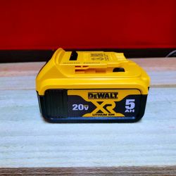 Dewalt 5ah Battery New. 