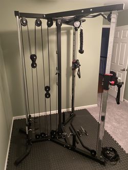 Valor Fitness Cable Machine BD-61 And Weights $700 OBO for Sale in Mount  Laurel Township, NJ - OfferUp
