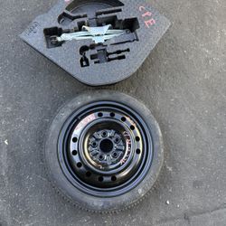 Honda Accord 2013 Spare Tire w/ Jack and tools  