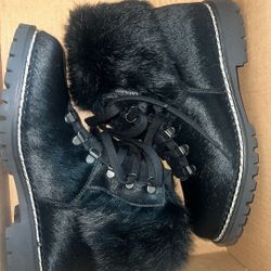 Women's Forest Wool-Lined Calfskin Boots