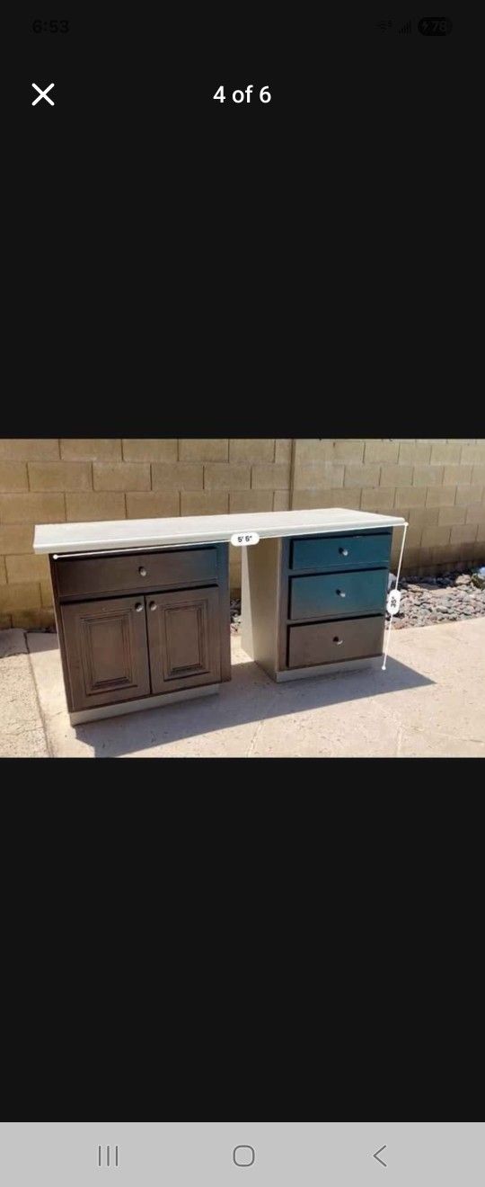 Cabinets And Counter Top For 130
