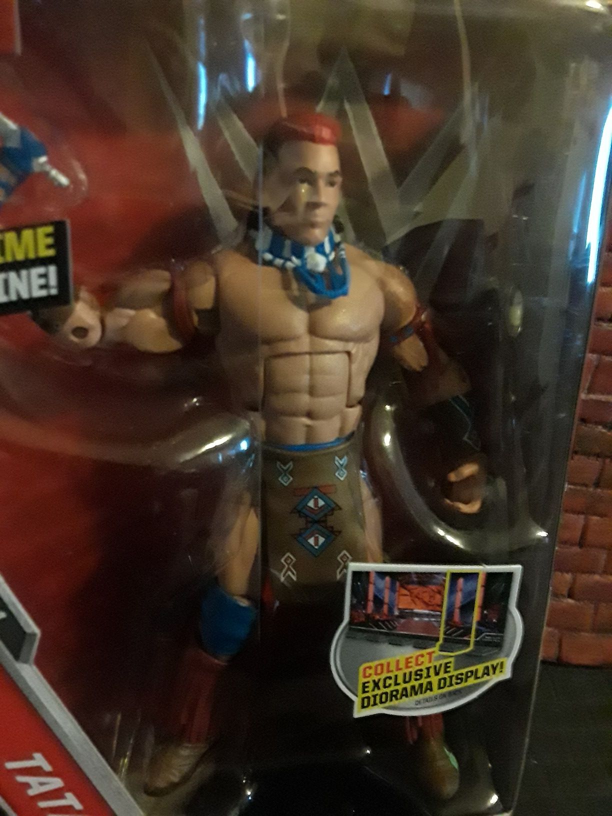 WWE Tatanka Elite action figure