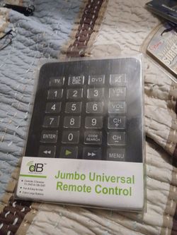 dB Jumbo Universal Remote Control 