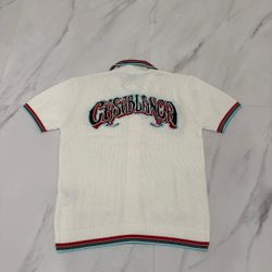 Casablanca Button Sleeve Shirt Silk Fabric Any Colors 