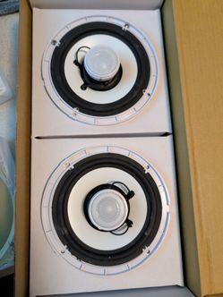 New - Pair of JL Audio M3-650X-C-Gw - 6.5" coaxial Speaker System