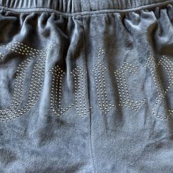 Juicy Couture Grey Pajama Shorts