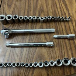 Ratchet Set SAE And Metric