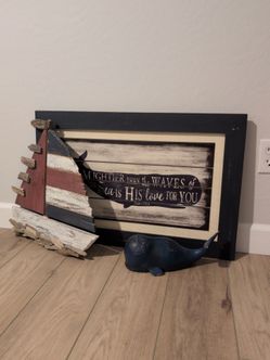 Kids room nautical themed decor
