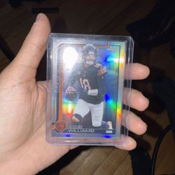 Topps Chrome 2025 Caleb Williams Refractor 