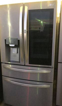 LG 4-Door Stainless Steel Fridge

