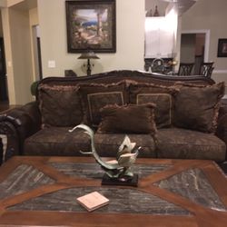 Ashley Furniture  Sofa, Loveseat, Coffee Table And End Table