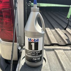 Mobil 1 Synthetic Gear Oil 75W-140