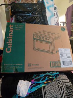 Brand new Cuisinart air fryer toaster oven with grill