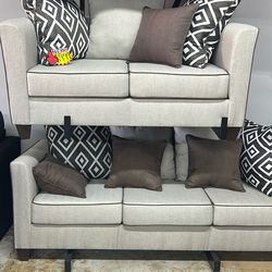 2pc Loveseat & Sofa