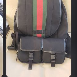 Man  Gucci backpack