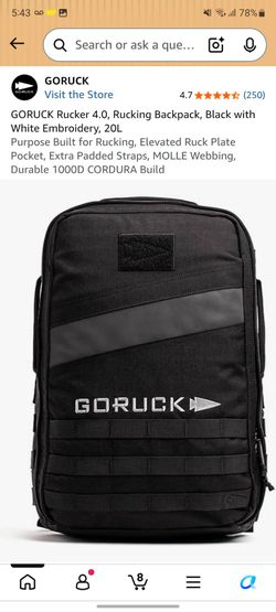 GORUCK Rucker 4.0 Backpack 25L Black