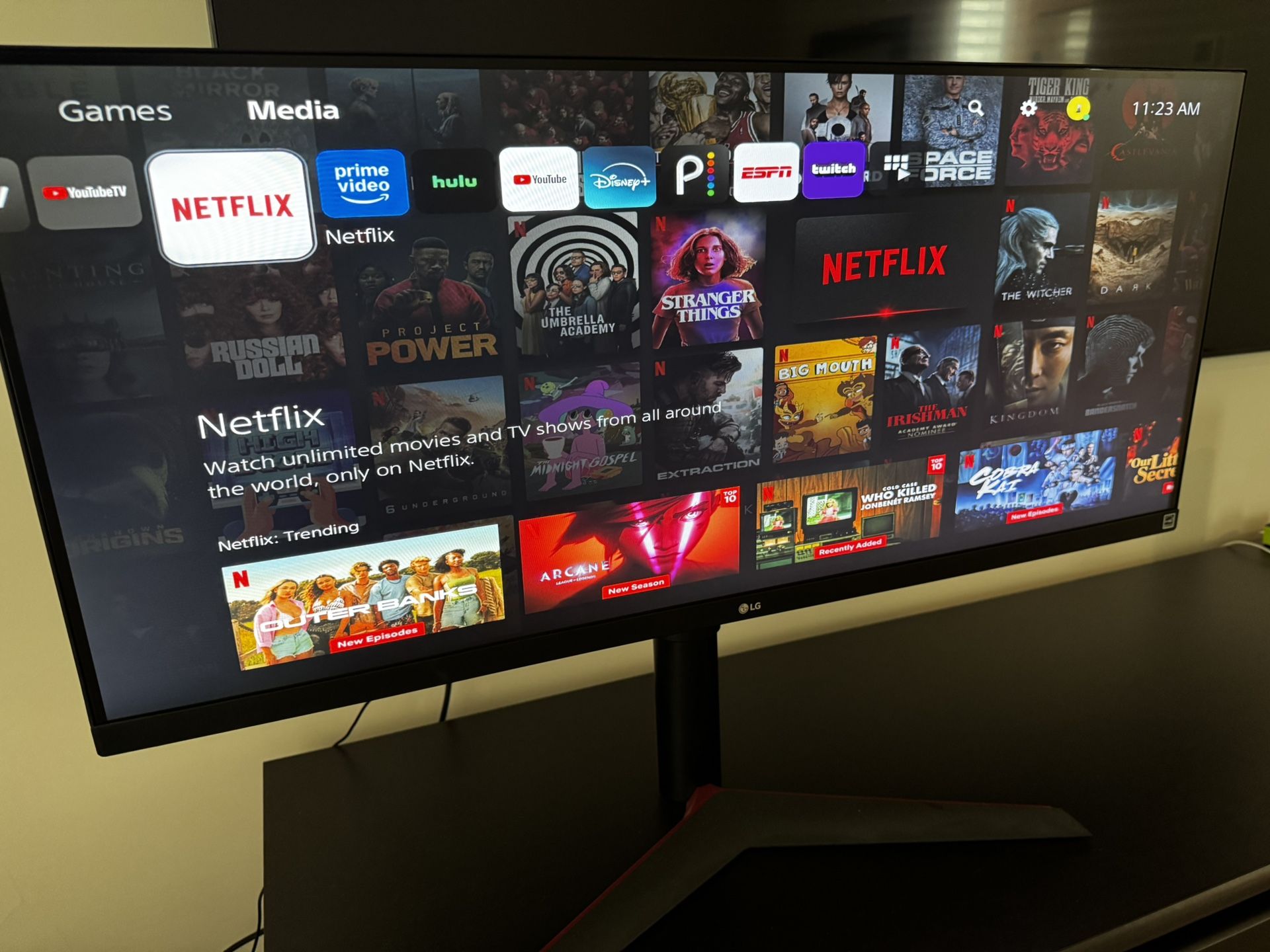 LG UltraWide 34” Monitor