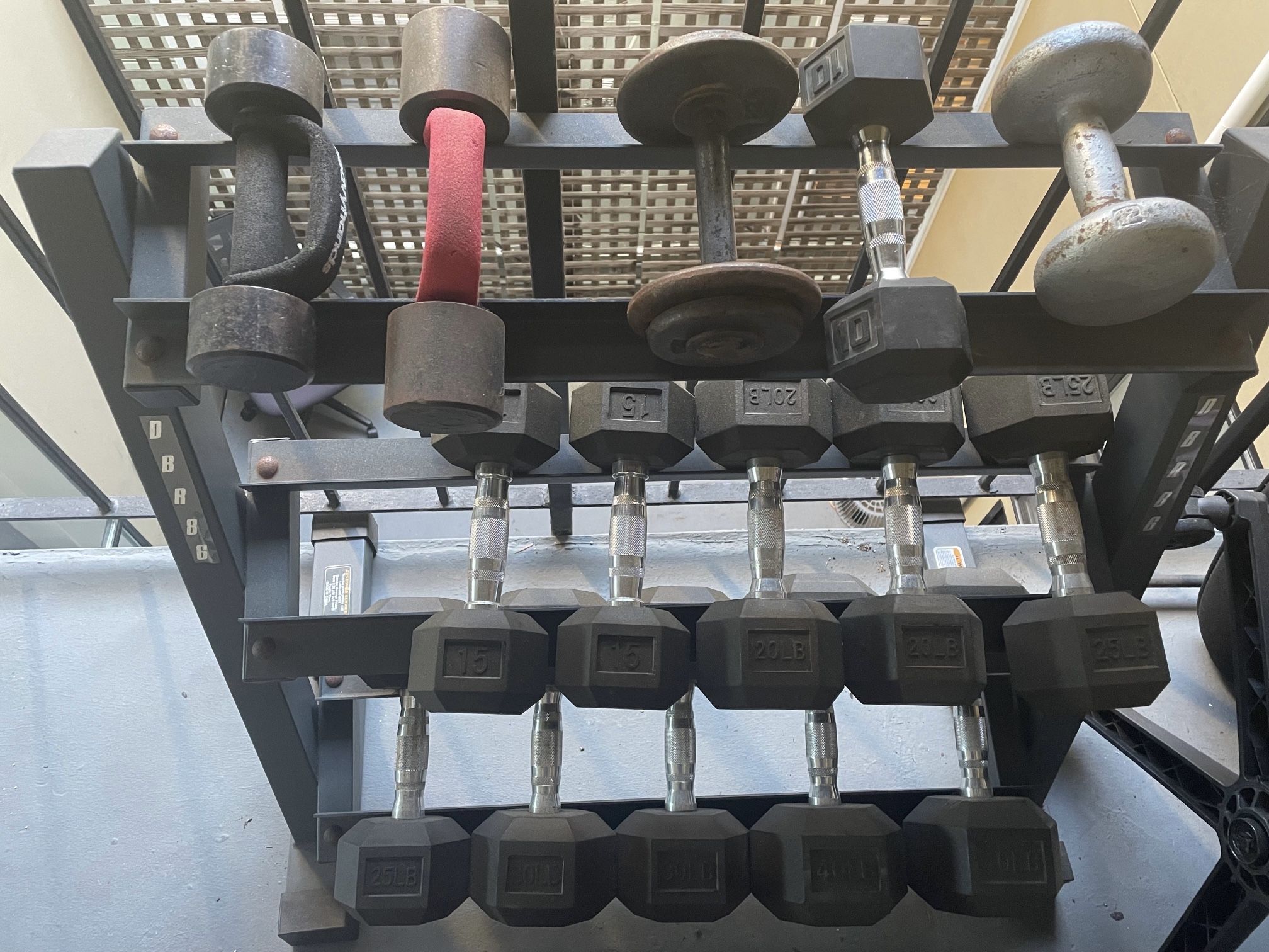 Dumbbells and Bench For Sale