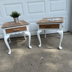 Refinished end tables
