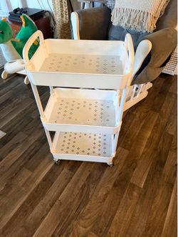 Diaper cart caddy/ bed side caddy