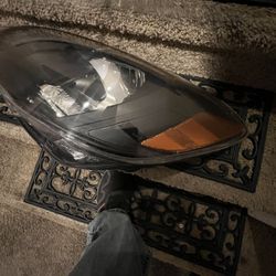 2004 Toyota Sienna Van Halogen Type Black Headlights 