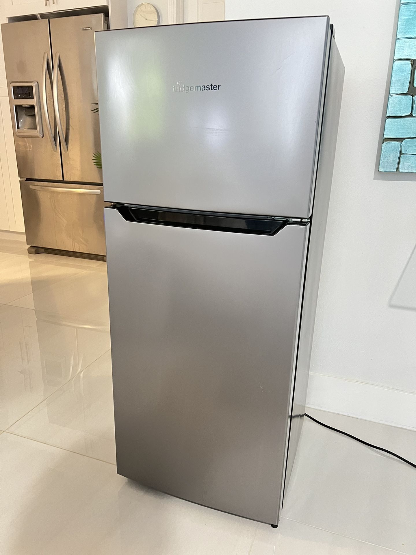 2 Door Mini Fridge + Freezer