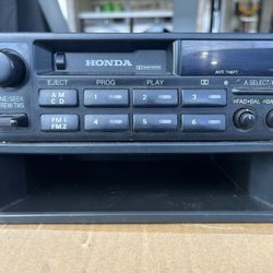 Stock Factory Honda Stereo