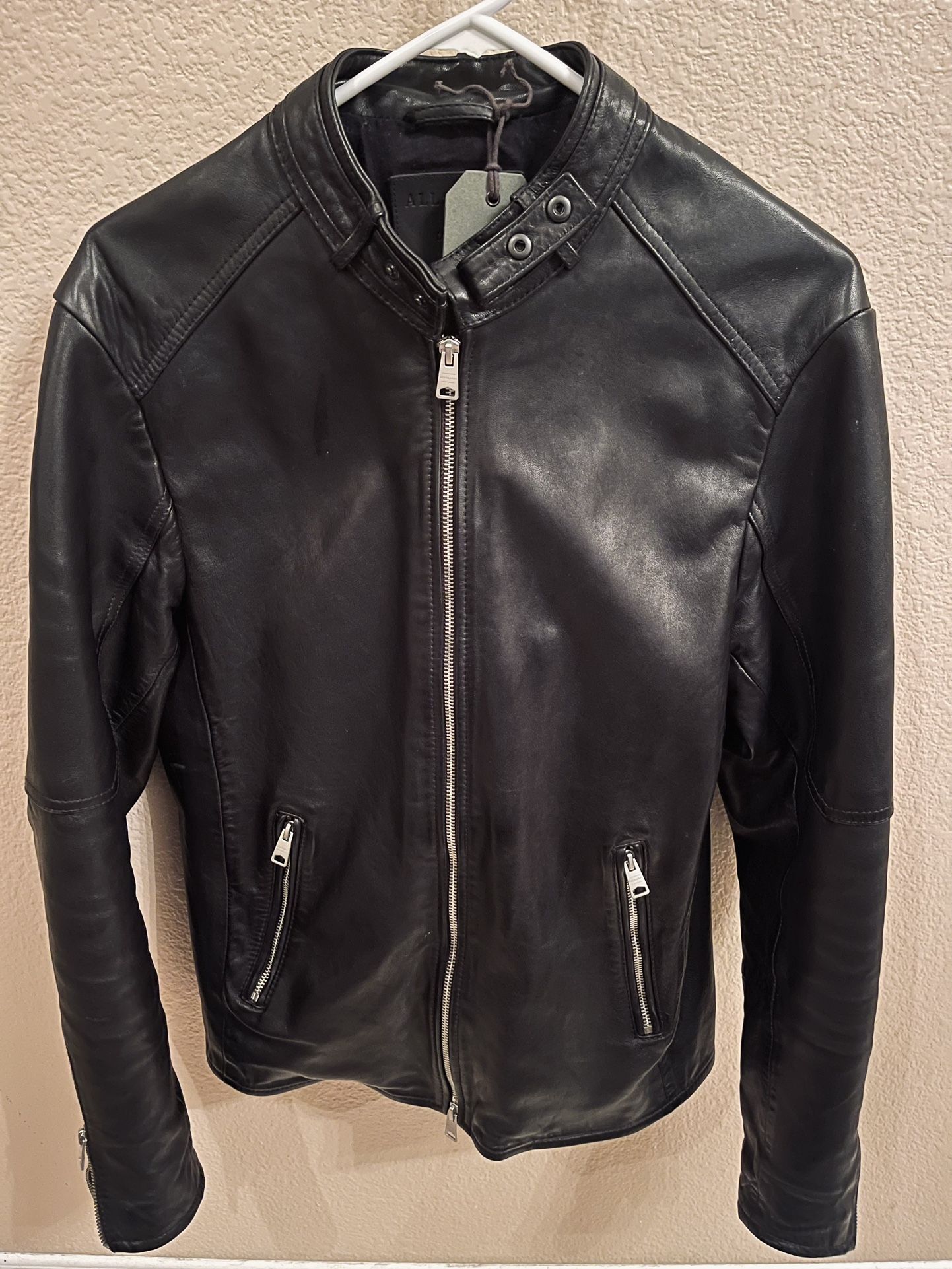 All Saints Cora Leather Jacket