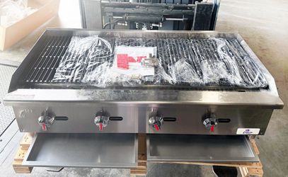 NSF 48 ins Commercial Radiant Broiler Grill HLRC-1200