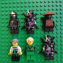 Lego Ninjago Minifigures Lot (6)