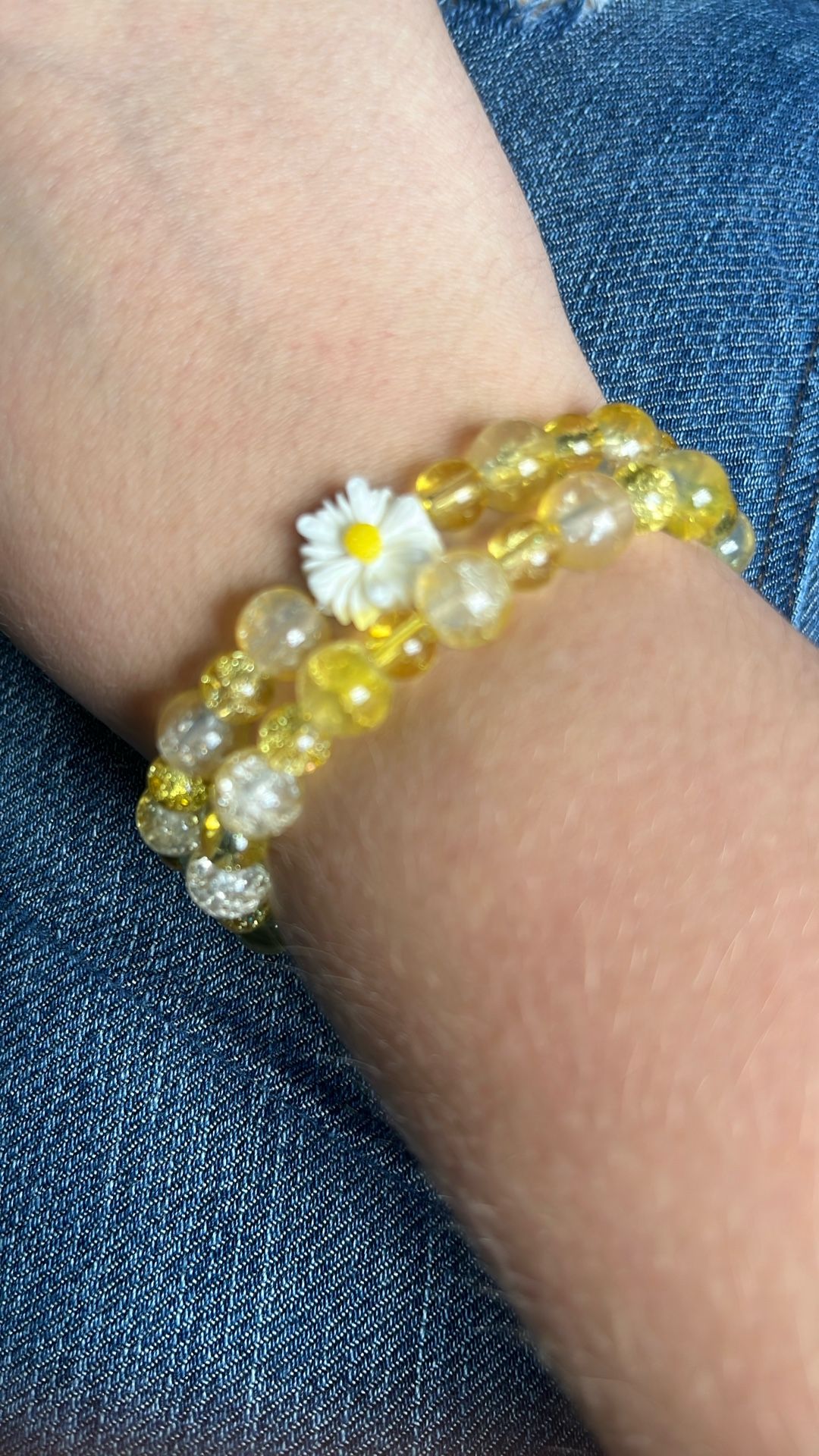 Sunflower theme bracelets