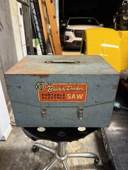 Vintage Black &Decker Circular Saw