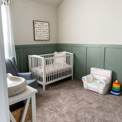 Emerson Pottery Barn Mini Crib!