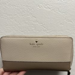 Tan/Brown Kate Spade Wallet