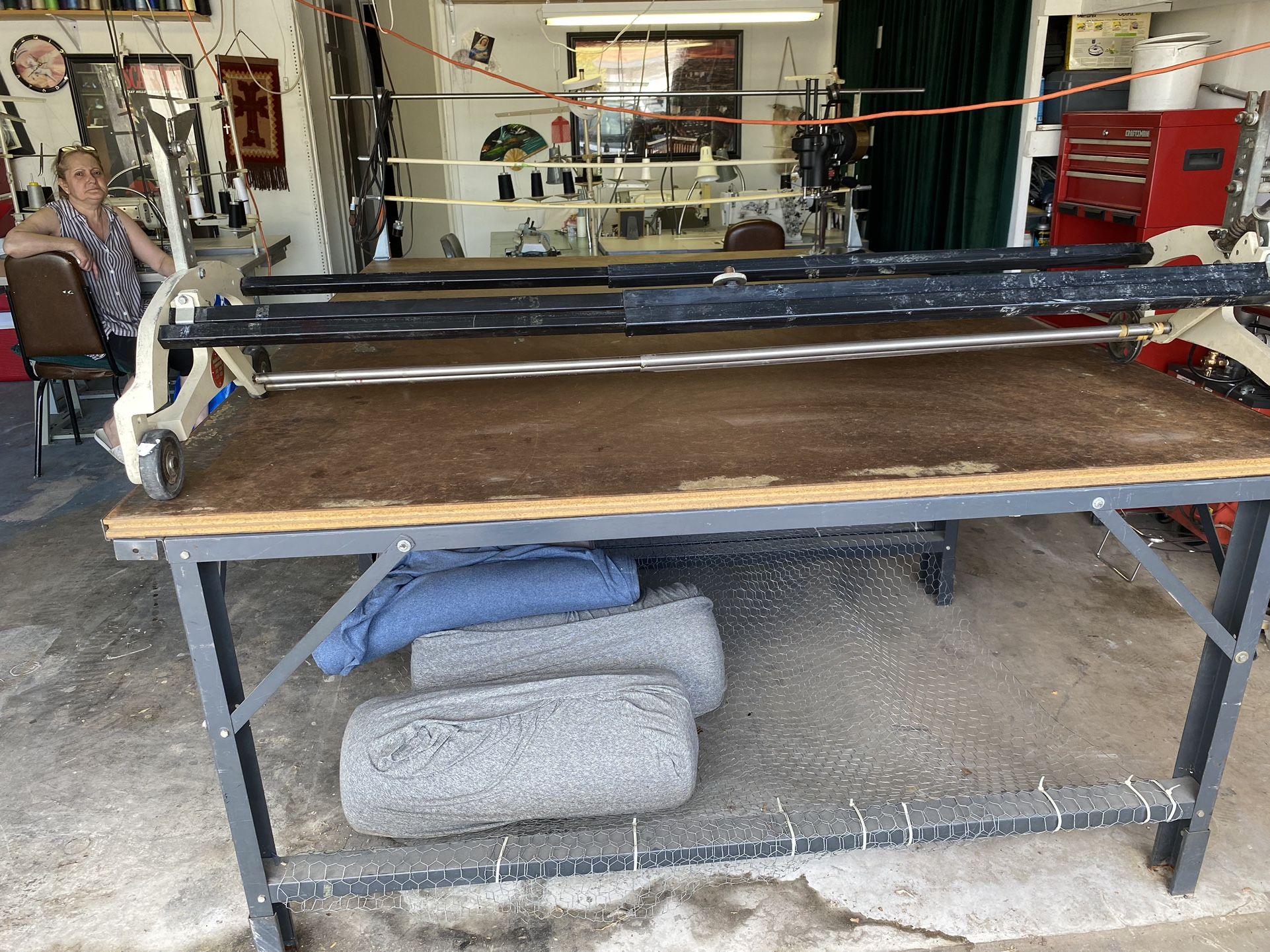 Fabric Cutting Table Collectibles & Art