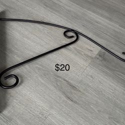 Large Hanging Plant Bracket/Hose Holder/Wall Decor