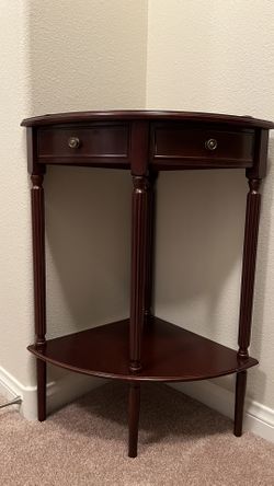 Antique Corner Table 