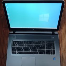 Big Screen HP 17.3 Inch Laptop Intel Core i5 8 GB RAM 250 GB SSD DVDRW Webcam HDMI Wi-Fi  Wireless Windows 64 Bit OS 